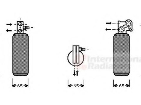 Uscator,aer conditionat RENAULT LAGUNA I I (B56_, 556_), RENAULT LAGUNA I Estate (K56_), RENAULT ESPACE Mk III (JE0_) - VAN WEZEL 4300D254