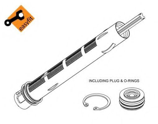 Uscator,aer conditionat RENAULT LAGUNA III (BT0/1) (2007 - 2016) NRF 33349 piesa NOUA