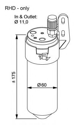 Uscator,aer conditionat RENAULT MEGANE I (BA0/1) (