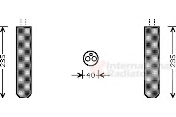 Uscator,aer conditionat TOYOTA AVENSIS (_T22_), TOYOTA AVENSIS Station Wagon (_T22_), TOYOTA AVENSIS Liftback (_T22_) - VAN WEZEL 5300D017