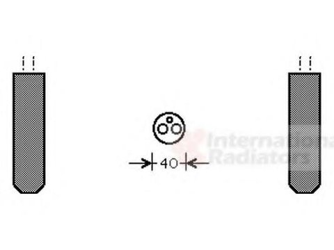 Uscator,aer conditionat TOYOTA ECHO VERSO (_NLP2_, _NCP2_), TOYOTA VITZ (SCP9_, NSP9_, KSP9_, NCP9_, ZSP9_) - VAN WEZEL 5300D015