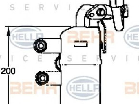 Uscator aer conditionat VOLVO C30 - Cod intern: W20092705 - LIVRARE DIN STOC in 24 ore!!!