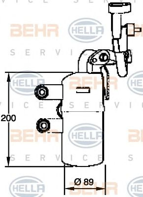 Uscator aer conditionat VOLVO S40 04- - Cod intern: W20092705 - LIVRARE DIN STOC in 24 ore!!!