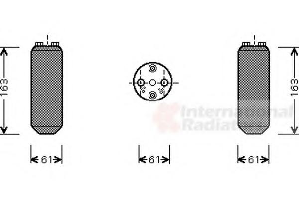 Uscator,aer conditionat VOLVO S40 I limuzina (VS), VOLVO V40 combi (VW) - VAN WEZEL 5900D104