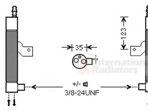 Uscator,aer conditionat VOLVO S80 I limuzina (TS, XY), VOLVO V70 Mk II (SW), VOLVO S60 I limuzina - VAN WEZEL 5900D146