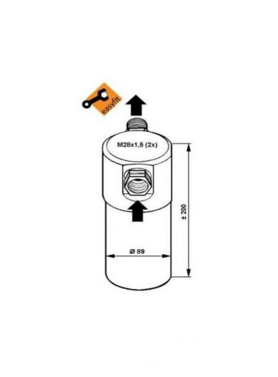 Uscator,aer conditionat VW Passat Variant (3B6) 2000-2005, VW Passat Variant (3B5) 1997-2001, VW Passat (3B3) 2000-2005