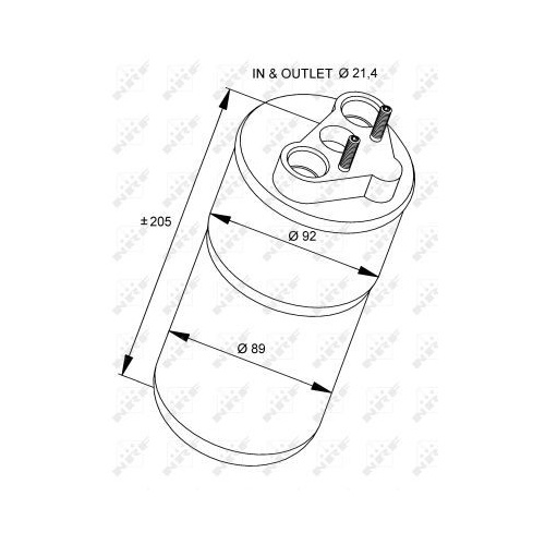 Uscator condensator aer conditionat Opel Vivaro (J