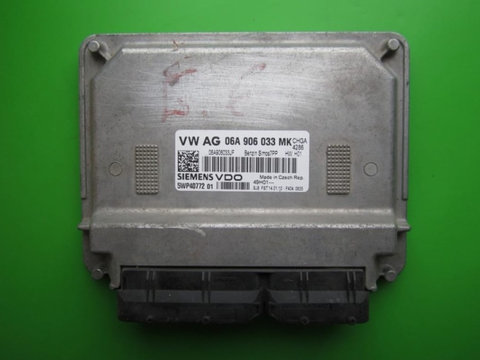 Vând calculator motor vw golf 6 1.6 benzina cod 06a906033MK an 2011
