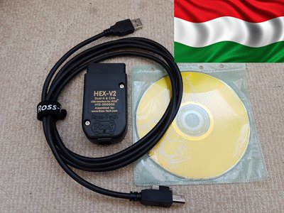 VAG COM VCDS 22.10 HEX-V2 limba MAGHIARA + ENGLEZA