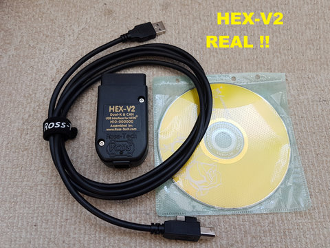 VagCom Hex V2, VCDS 22.10, HW 1:1 dupa original ARM STM32F405, no VIN limit, MQB