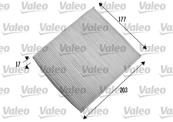 VALEO Filtru, aer habitaclu 698866 pentru masina F