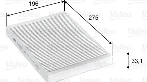 VALEO Filtru, aer habitaclu VALEO ESSENT