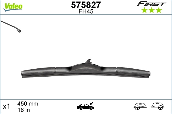 VALEO lamela stergator 575827 pentru TOYOTA IQ (_J1_) 2009 2010 2011 2012 2013 2014 2015