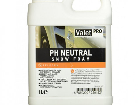 Valet Pro Snow Foam - Spuma Spalare Auto PH Neutru 1L EC14-1L