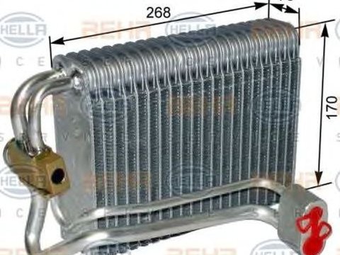 Vaporizator evaporator clima ALFA ROMEO 147 937 HELLA 8FV351330581
