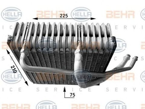 Vaporizator evaporator clima AUDI TT Roadster 8N9 HELLA 8FV 351 210-771