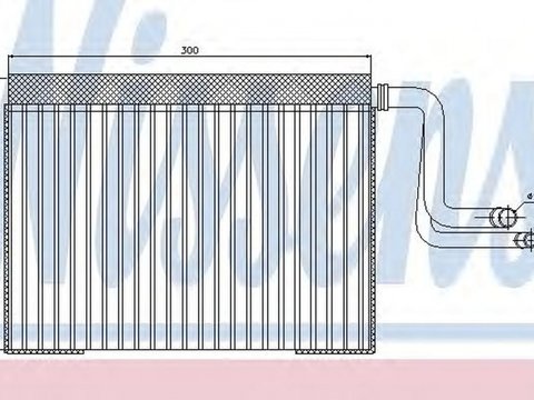 Vaporizator evaporator clima BMW 3 E90 NISSENS 92268