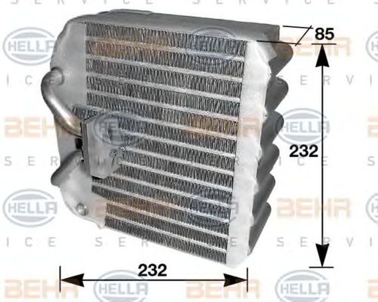 Vaporizator evaporator clima HYUNDAI LANTRA II J-2 HELLA 8FV 351 210-371