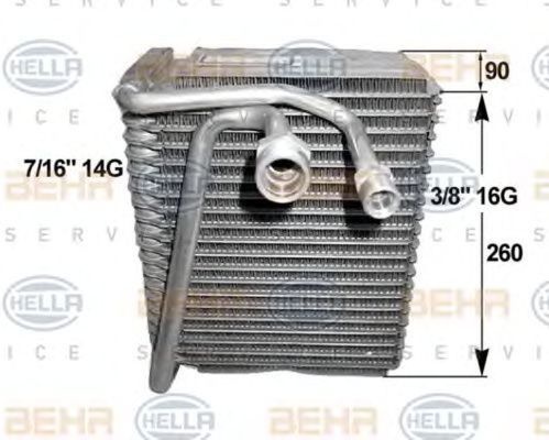 Vaporizator evaporator clima LANCIA DEDRA 835 HELLA 8FV351211091