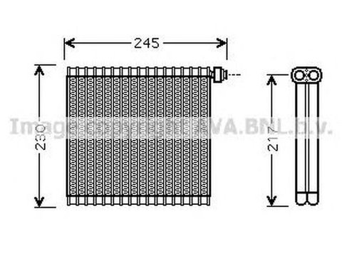 Vaporizator evaporator clima MAZDA 3 BK AVA MZV217