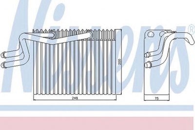 Vaporizator evaporator clima RENAULT CLIO II BB0 1