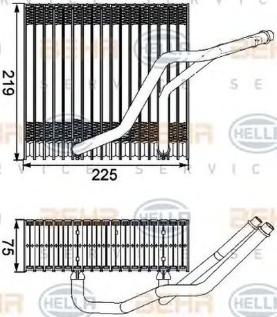 Vaporizator evaporator clima SKODA OCTAVIA Combi 1