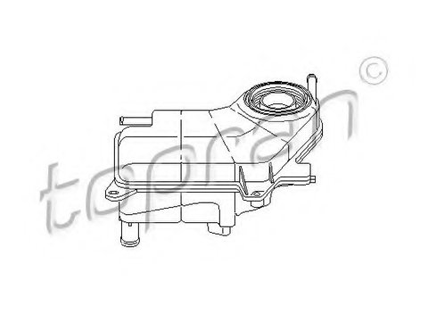 Vas de expansiune racire 109 344 TOPRAN pentru Audi A4 Seat Exeo