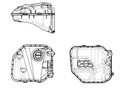 Vas de expansiune racire 454032 NRF pentru Audi Q7