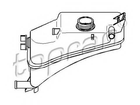 Vas de expansiune racire 721 999 TOPRAN pentru Mercedes-benz Coupe Fiat Ducato Ford Fiesta Mazda 121 Mazda Soho Ford Puma CitroEn Xsara CitroEn Berlingo Peugeot Grand Peugeot Partner Peugeot Ranch Renault Kangoo