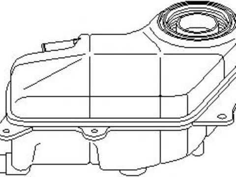 Vas de expansiune, racire AUDI A4 limuzina (8D2, B5), AUDI A4 Avant (8D5, B5) - TOPRAN 110 370