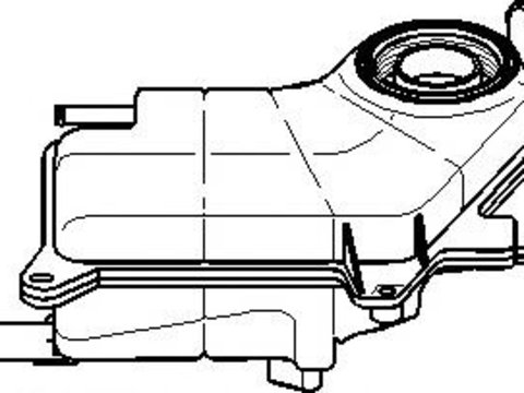 Vas de expansiune, racire AUDI A6 limuzina (4B2, C5), AUDI A6 Avant (4B5, C5) - TOPRAN 111 029