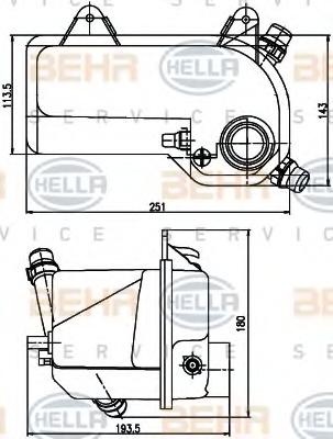 Vas de expansiune, racire BMW Z3 cupe (E36), BMW Z