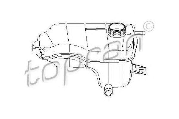 Vas de expansiune, racire FORD COURIER caroserie (JV_) (1998 - 2016) TOPRAN 301 897