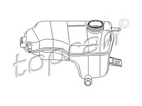 Vas de expansiune, racire FORD COURIER (J3, J5) (1996 - 2016) TOPRAN 301 897 piesa NOUA