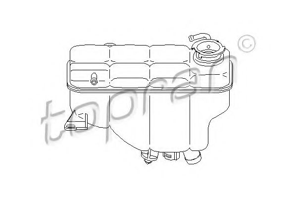 Vas de expansiune, racire MERCEDES-BENZ C-CLASS Br