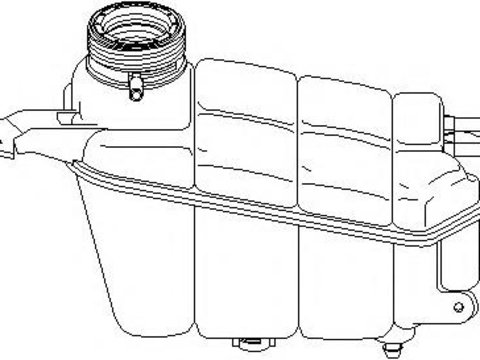 Vas de expansiune, racire MERCEDES-BENZ S-CLASS limuzina (W220) - TOPRAN 400 893