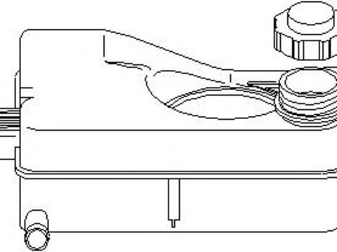 Vas de expansiune, racire RENAULT TWINGO I (C06_), RENAULT TWINGO I Van (S06_) - TOPRAN 700 338