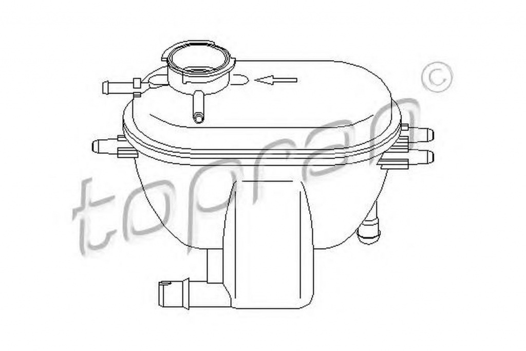 Vas expansiune CITROEN XSARA Break N2 TOPRAN 72273