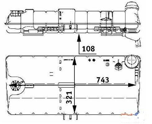 Vas expansiune MAN F2000 - PRODUS NOU