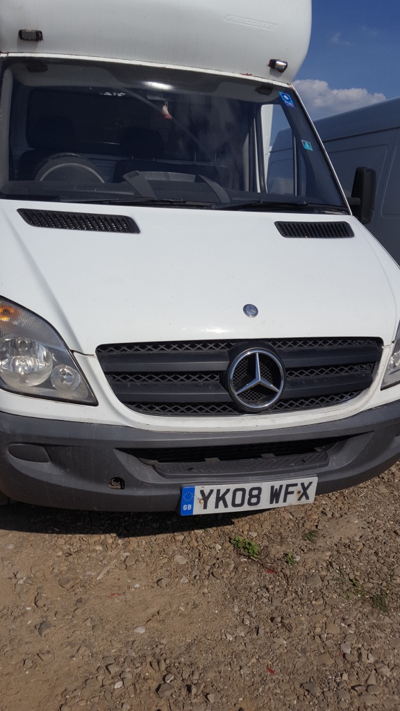 Vas expansiune Mercedes SPRINTER 2007 prelata 2.2cdi