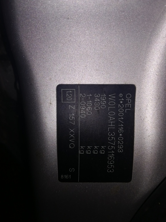 Vas expansiune Opel Astra H 2008 Station