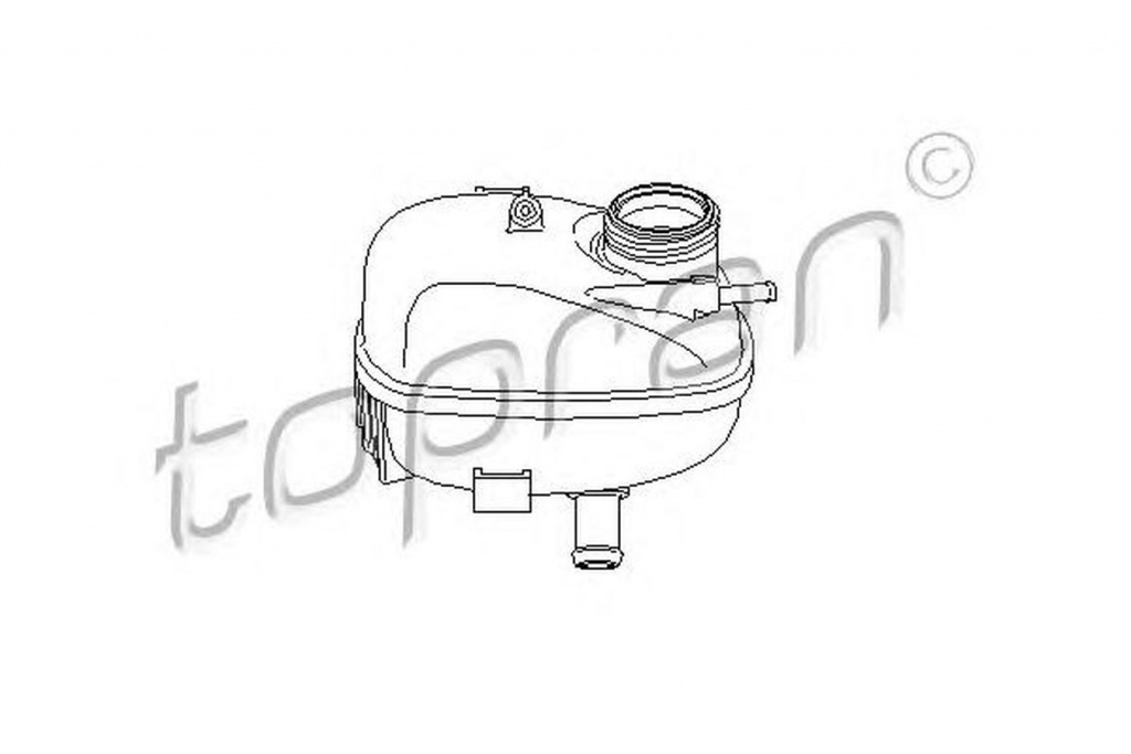 Vas expansiune OPEL CORSA C F08 F68 TOPRAN 206672