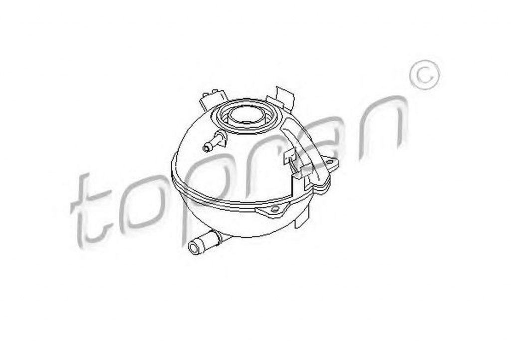 Vas expansiune SKODA SUPERB combi 3T5 TOPRAN 110055