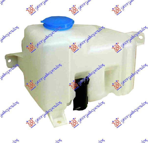 VAS SP.PARBRIZ 2 USI CU/MOTOR - SUZUKI GRAND VITARA 99-05, SUZUKI, SUZUKI GRAND VITARA 99-05, JEEP, JEEP COMMANDER 06-10, Partea frontala, Vas spalator, 010808405