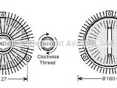 Vascocuplaj AUDI A4 Avant 8E5 B6 AVA VWC275