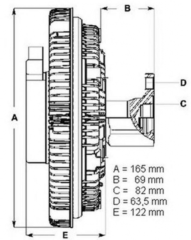 Vascocuplaj MERCEDES-BENZ ATEGO BERU LK065
