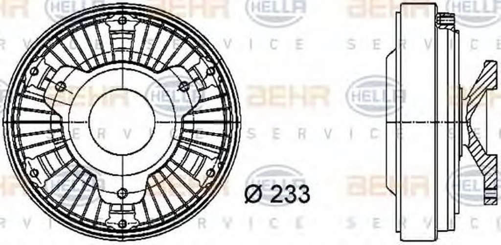 Vascocuplaj MERCEDES-BENZ MK HELLA 8MV376730061