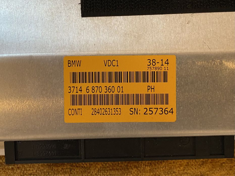 VDC 1 / ICM BMW X5 F15 / X6 F16, Calcula