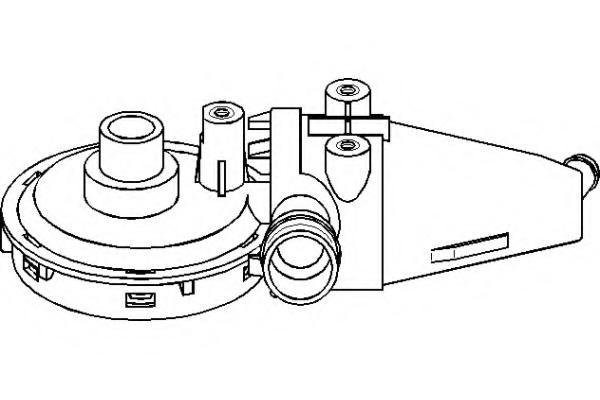 Ventil, aerisire carter BMW 3 Compact (E36), BMW 3 limuzina (E36), BMW 3 cupe (E36) - TOPRAN 501 412