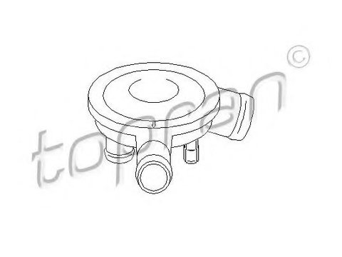 Ventil, aerisire carter SEAT ALHAMBRA (7V8, 7V9) (1996 - 2010) TOPRAN 111 562